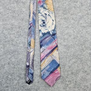 Private Collections Necktie Palace Silk Abstract Pattern Print 3.5x58 Multicolor